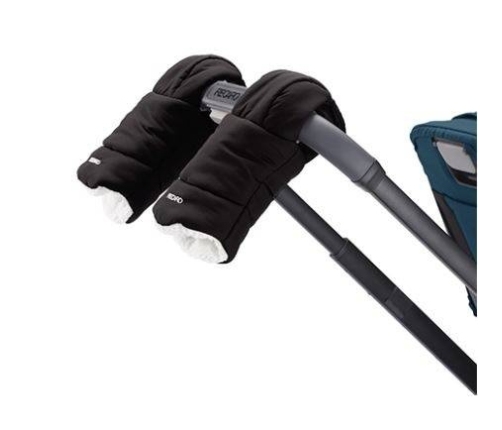 Divdaļīgie ratu cimdi Recaro black