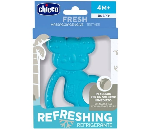 Chicco Gryzak ze Stalą Nierdzewną Koala 4m+ Boy