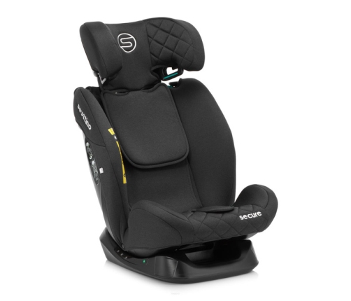 Sesttino SecurePro Fotelik Samochodowy Black 0-36 kg