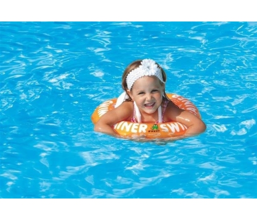 Swimtrainer Koło do Nauki Pływania 15-30 kg Pomarańczowy