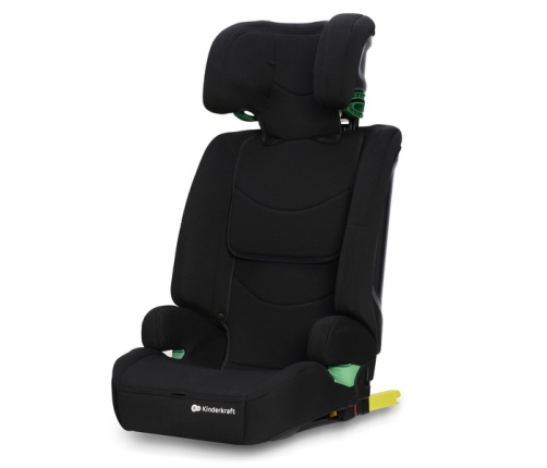 Kinderkraft Safety Fix 2 I-Size Black Bērnu autosēdeklis 9-36 kg