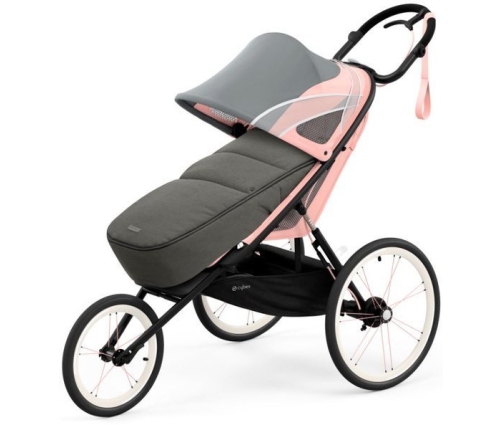 Cybex Avi Sport Collection Silver Pink Sporta Ratiņi