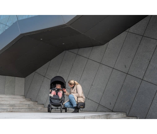 Espiro Wave 2023 Wózek Spacerowy 217 Anthracite Stone