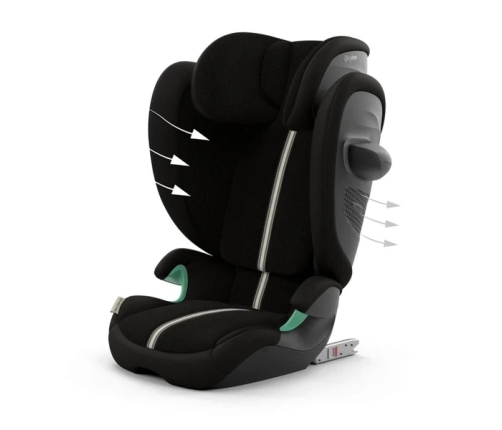 Cybex Solution G2 i-Fix Fotelik Samochodowy 15-50 kg Moon Black Plus