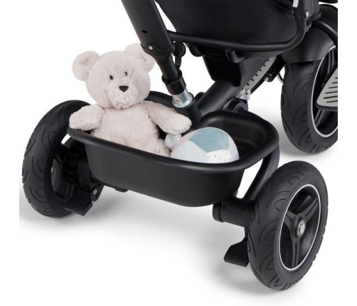 Детский трехколесный велосипед Kinderkraft Spinstep 5in1 Platinum grey