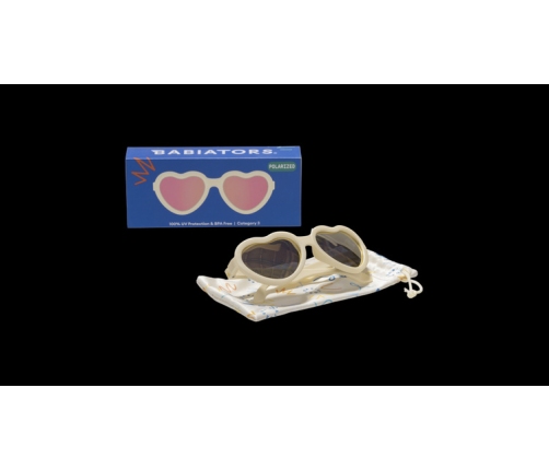 Babiators Heart P-HRT502-M Polaryzacja Rozmiar 3-5+ Sweet Cream