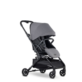 Mini by Easywalker Buggy Turn Kompaktowy Wózek Spacerowy z Obrotowym Siedziskiem 360 Soho Grey