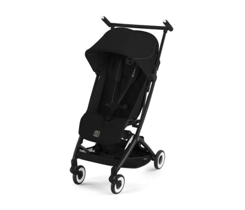 Cybex Libelle 2025 Magic Black Pastaigu rati + Cybex Aizsargbarjera