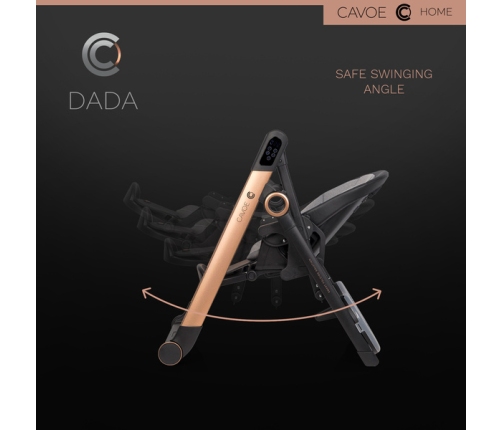 Cavoe Dada Krzesełko do Karmienia i Huśtawka Meteorite