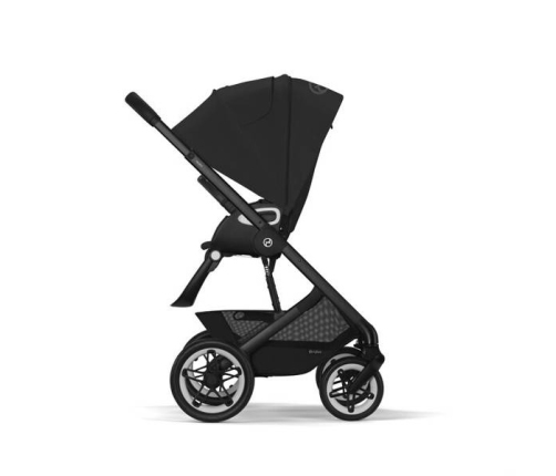Cybex Talos S Lux Wózek Głęboko-Spacerowy Rama Czarna Moon Black