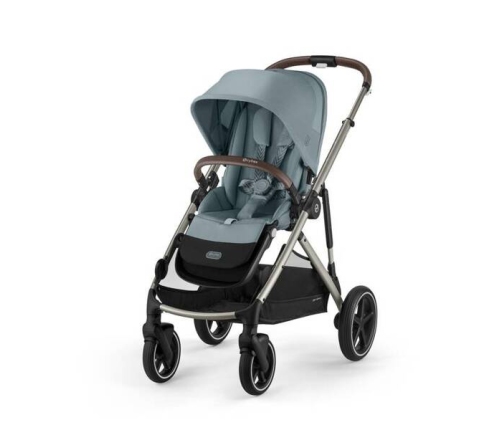 Cybex Gazelle S Stormy Blue/Taupe Коляска для двойняшек
