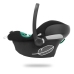 Cybex Aton B2 i-Size Fotelik Samochodowy 0-13kg Volcano Black + Tapicerka Letnia + Baza One + Cybex SensorSafe + Śpiworek Black Satin