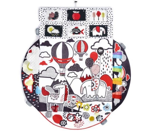 Kinderkraft 4Smart Mata Edukacyjna Sensoryczna