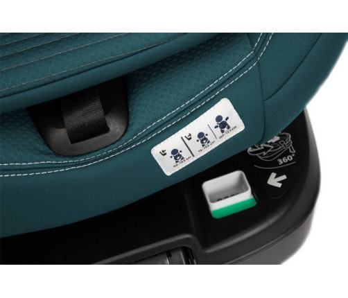 Chicco Seat3Fit I-Size Air 360 Teal Blue Bērnu Autokrēsls 0-25 kg