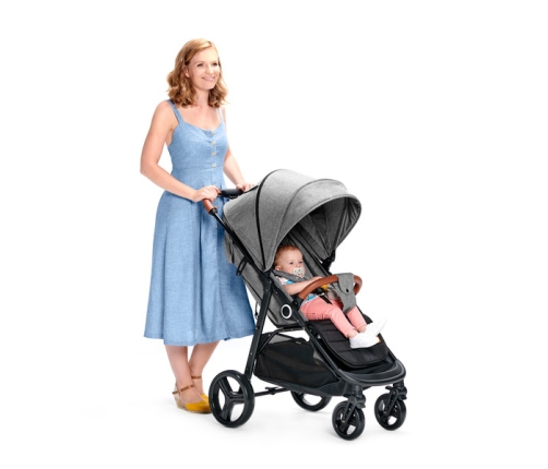 Kinderkraft Grande Plus Pink Прогулочная коляска