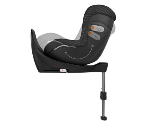 Cybex GB Vaya 2 i-Size RWF Lux Black Детское автокресло 0-18 кг