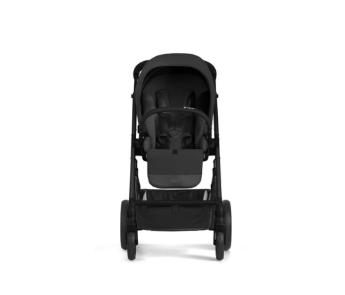 Cybex Balios S Lux Moon Black 2023 + Cybex Aton B2 i-Size + Cybex One base Детская коляска 4 в 1