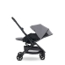 Mini by Easywalker Buggy Turn Kompaktowy Wózek Spacerowy z Obrotowym Siedziskiem 360 Soho Grey