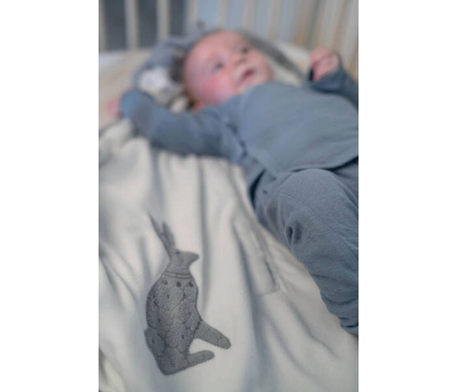 Lodger Polarowy Wielofunkcyjny Otulacz Do Fotelika Samochodowego Szary Fleece Drizzle