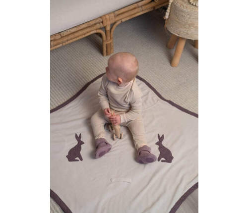 Lodger Polarowy Wielofunkcyjny Otulacz Do Fotelika Samochodowego Szary Fleece Drizzle