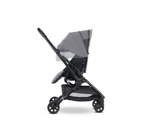 Mini by Easywalker Buggy Turn Kompaktowy Wózek Spacerowy z Obrotowym Siedziskiem 360 Soho Grey