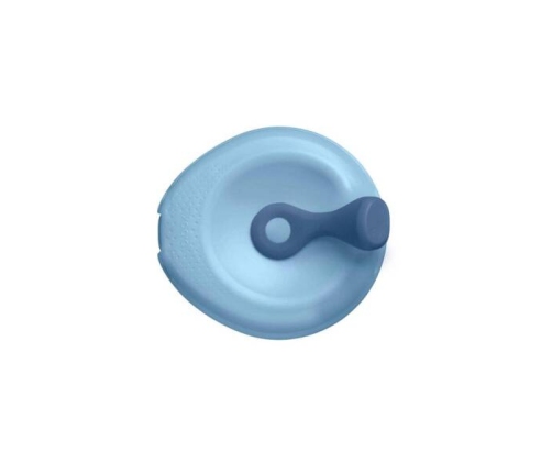 B.box Fill+Feed Silikonowa Miseczka z Pokrywką do Karmienia Niemowląt i Dzieci Błękit