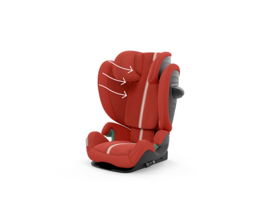 Cybex Solution G I-Fix Plus Fotelik Samochodowy 15-50 kg Hibiscus Red Plus 2024