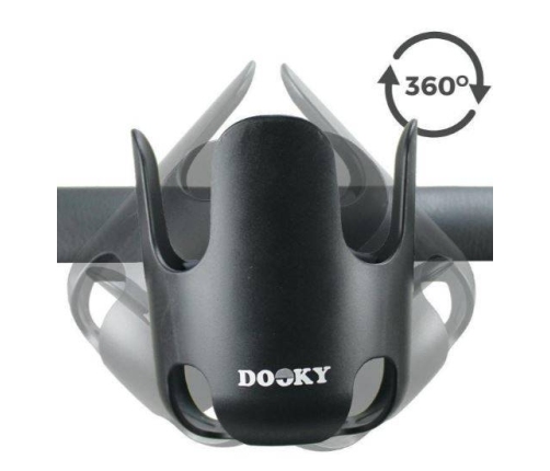 Dooky universālais krūzes turētājs ratiem Black