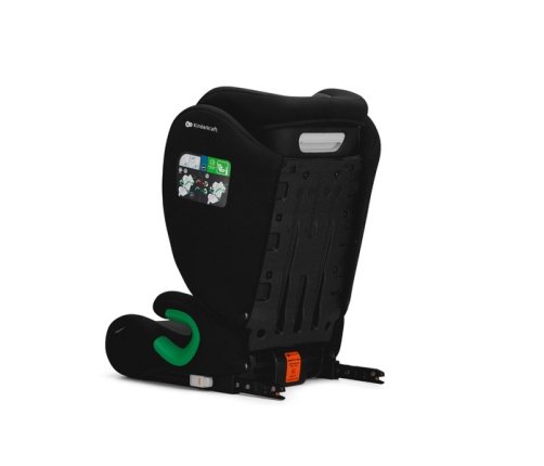 Kinderkraft Junior Fix 2 I-Size Fotelik Samochodowy 15-36kg 100-150cm Graphite Black