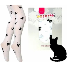 Milusie Rajstopy Koty Rozmiar 68/74 Milusie Rajstopy Koty Rozmiar 68/74