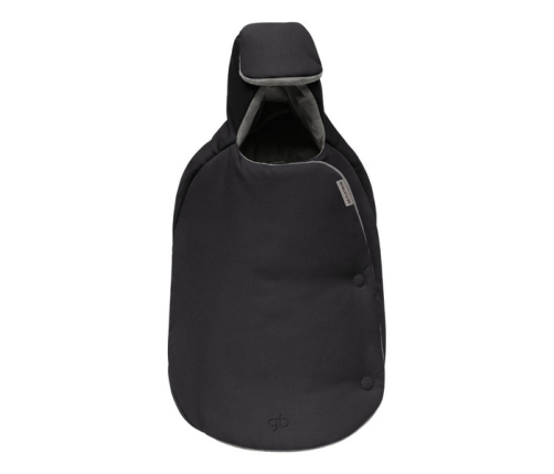 Cybex Aton B2 i-Size Fotelik Samochodowy 0-13kg Volcano Black + Tapicerka Letnia + Baza One + Cybex SensorSafe + Śpiworek Black Satin