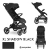 Easywalker Jackey XL Samoskładający się Wózek Spacerowy z Kołami XL Shadow Black