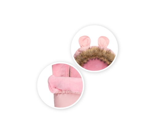 MoMi Śpiworek do Wózka Różowy