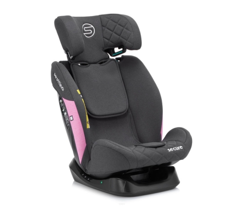 Sesttino SecurePro Fotelik Samochodowy Pink 0-36 kg