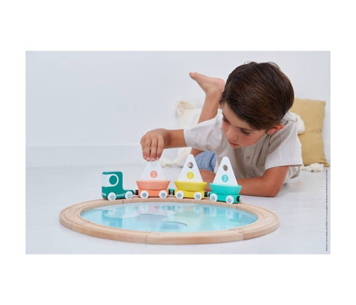 Развивающий пазл-трасса Janod Bolid Sailing Boat Circuit