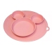 MYROYS Talerzyk z Przyssawką Różowy