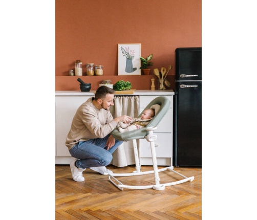 Beaba Bouncer Up&Down Plus Seagrass Šūpuļkrēsls