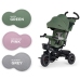 Детский трехколесный велосипед Kinderkraft Spinstep 5in1 Platinum grey