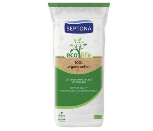 Septona Ecolife Wata Kosmetyczna 100% organic cotton