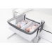 Chicco Next2Me Twins Łóżeczko Dostawne dla Bliźniąt Magnet Grey
