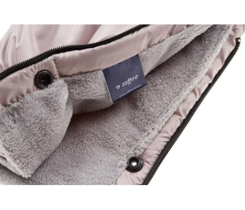 Divdaļīgie ratu cimdi Zaffiro Plush Pastel Pink