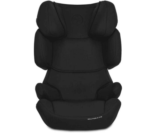 Cybex Solution X I-Fix Pure Black Bērnu autosēdeklis 15-50 kg + BabySafe organizators un jostas pārvalks