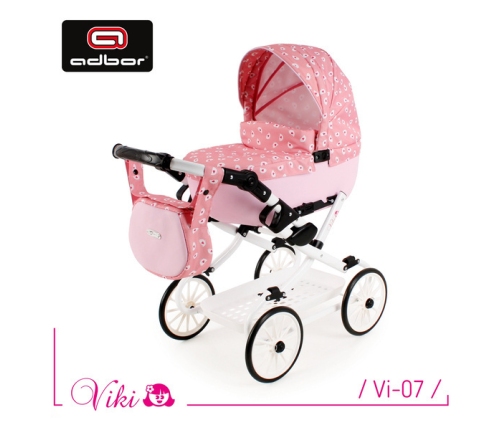 Adbor Viki Wózek dla Lalek Serca VI 07