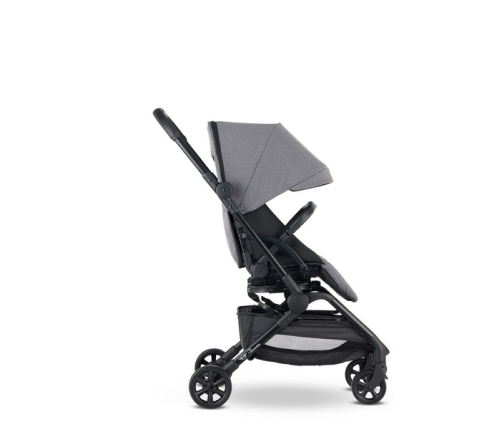 Mini by Easywalker Buggy Turn Kompaktowy Wózek Spacerowy z Obrotowym Siedziskiem 360 Soho Grey