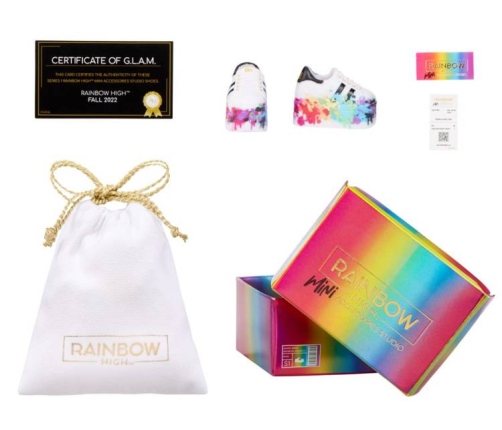 Rainbow High Accessories Studio Series Tajemnicza Para Butów