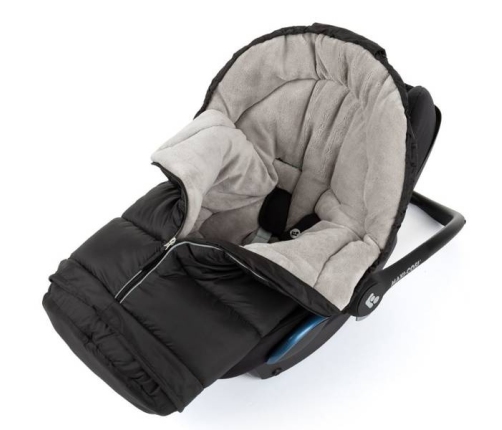 Petite&Mars Śpiworek Zimowy Jibot 3w1 Charcoal Grey