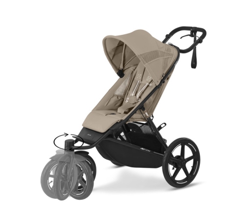 Cybex Avi Spin Almond Beige Прогулочная коляска