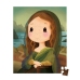 Janod Puzzle w Walizce Obraz Inspirowany Twórczością Da Vinci 100 Elementów 6+