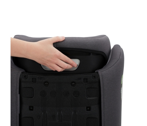 Kinderkraft Junior Fix 2 I-Size Fotelik Samochodowy 15-36kg 100-150cm Rocket Grey