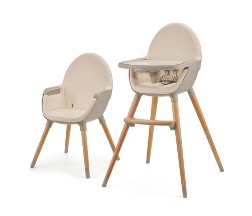 Kinderkraft Fini 2 Krzesełko Do Karmienia 2w1 Beige